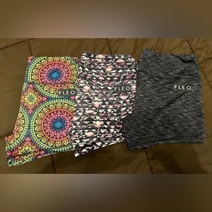 Fleo Power High Rise 4” inseam 4” waistband